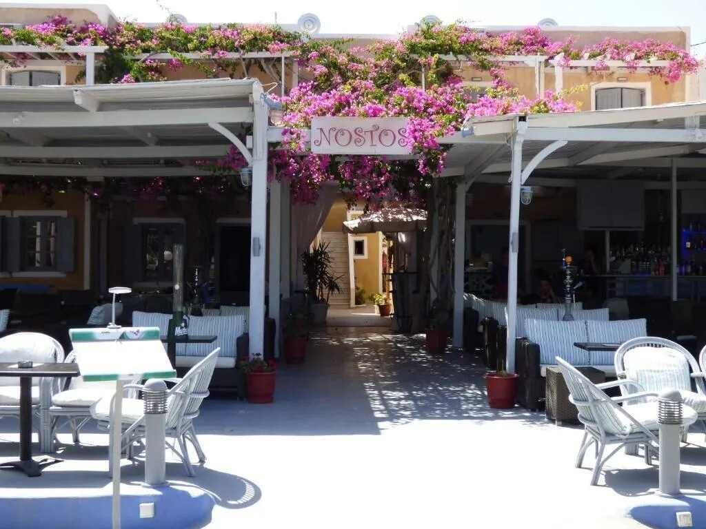 Restaurant, Nostos Beach, Santorini