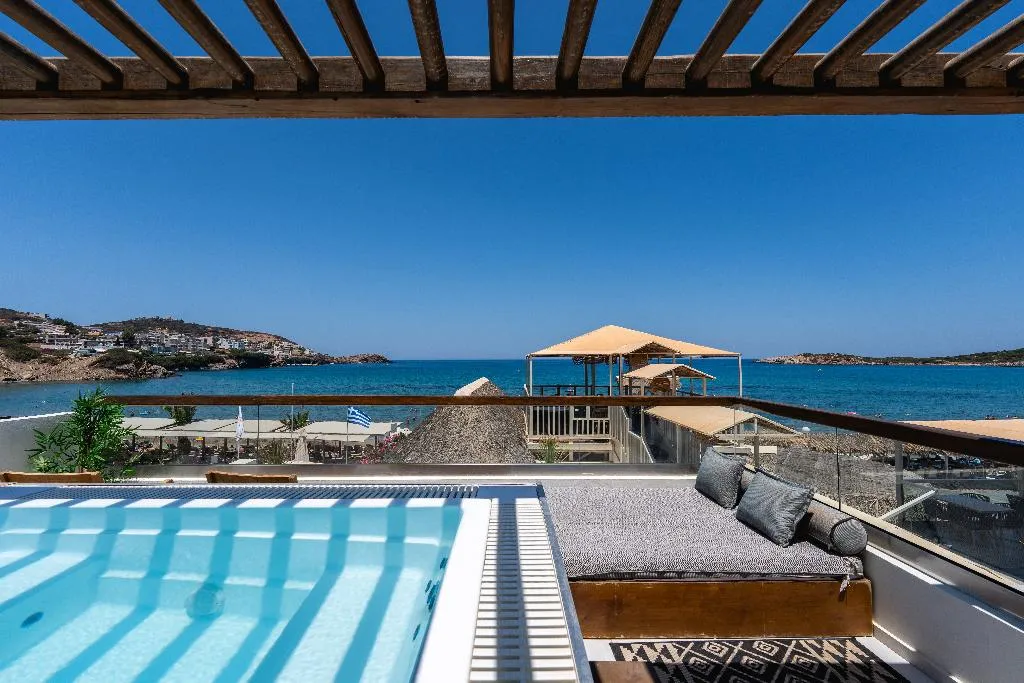 JUNIOR SUITE SEA VIEW Room, Nostos Beach Boutique Hotel, Crete