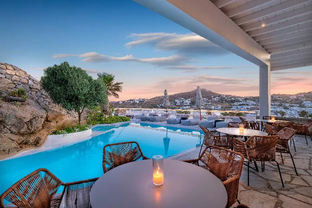 General view, Deliades, Mykonos