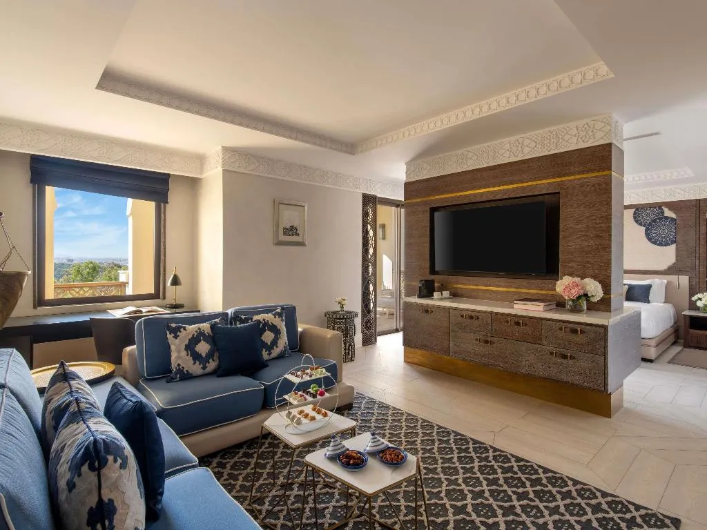 JUNIOR SUITE KING SIZE BED Room, Fairmont Tazi Palace Tangier, Tangier