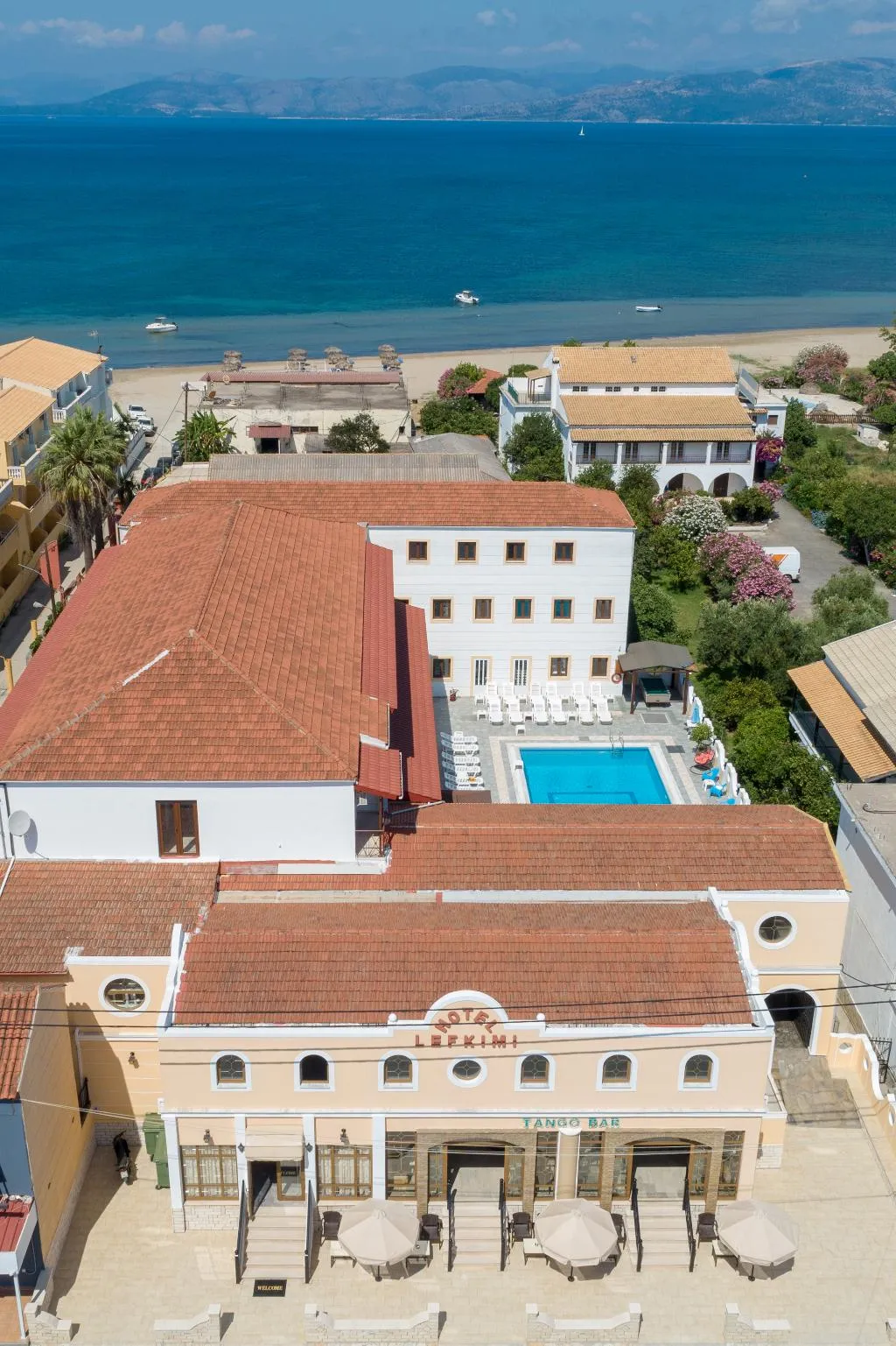 General view, Lefkimi, Corfu