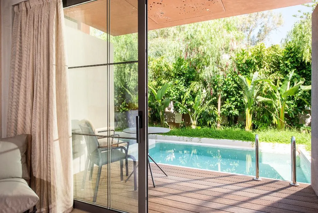 TWIN SUPERIOR WITH PRIVATE POOL Room, Pilot Amphora Boutique Hotel, Crete
