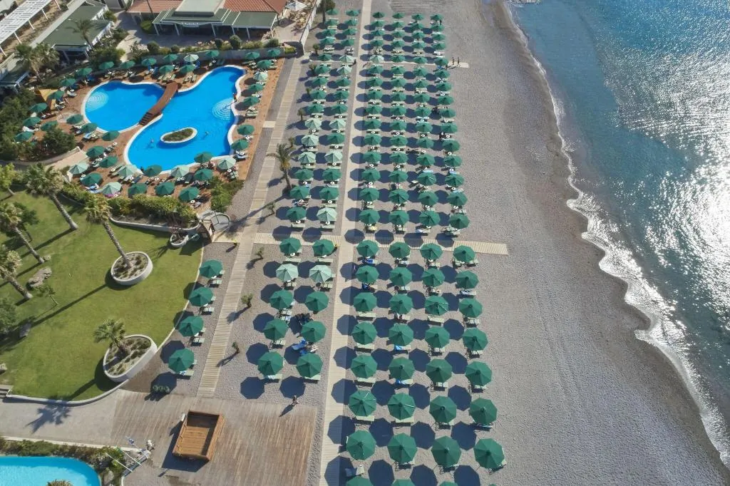 Beach, Esperos Mare Resort, Rhodes