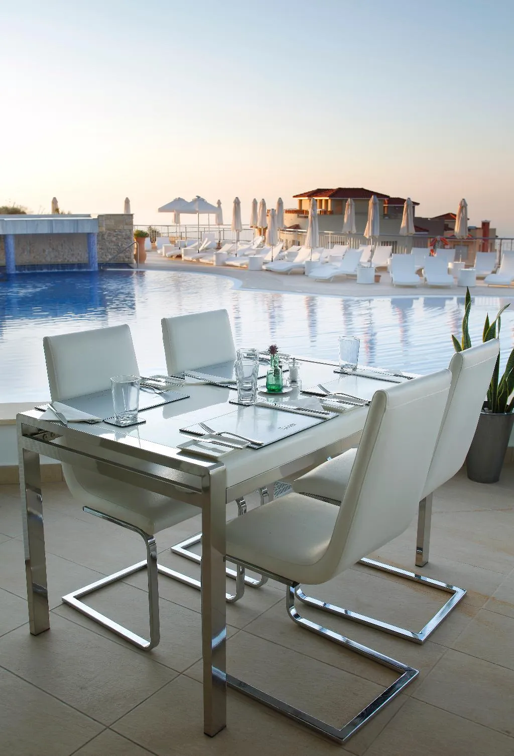 Restaurant, Akamas Health Farm And Spa, Cyprus