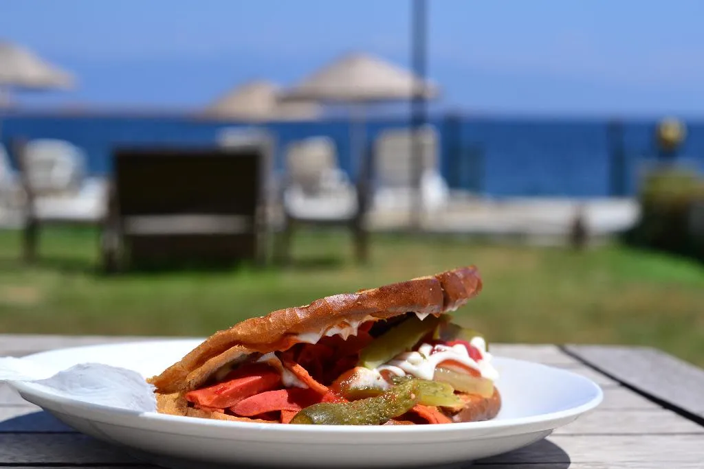 Restaurant, Cunda Basel Hotel, Izmir