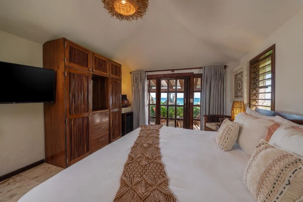 DOUBLE OCEAN VIEW KING BED Room, Ana y Jose Hotel & Spa Tulum, Cancun Area