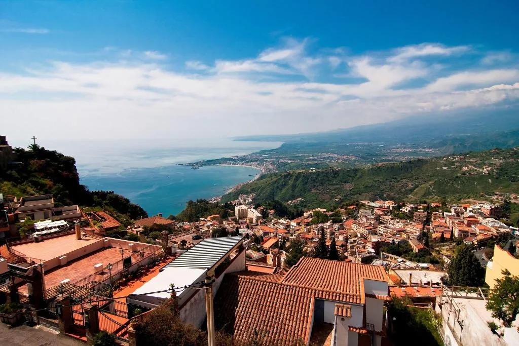 General view, B&B U Palmentu, Taormina