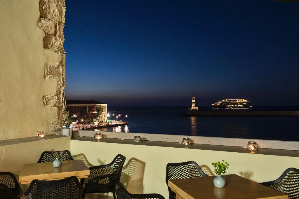 Terrace, Elia Zampeliou Boutique Hotel, Crete