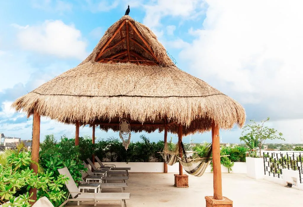 Terrace, Hotel 52, Playa Del Carmen