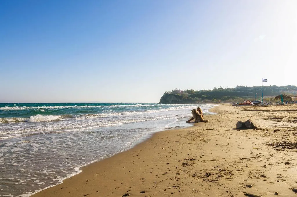 Beach, Iakinthos, Tsilivi Beach, Zante