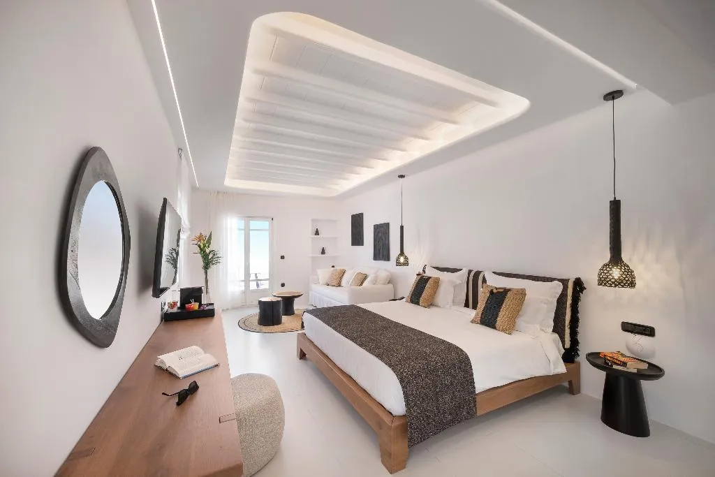 JUNIOR SUITE WITH JACUZZI Room, Deliades, Mykonos