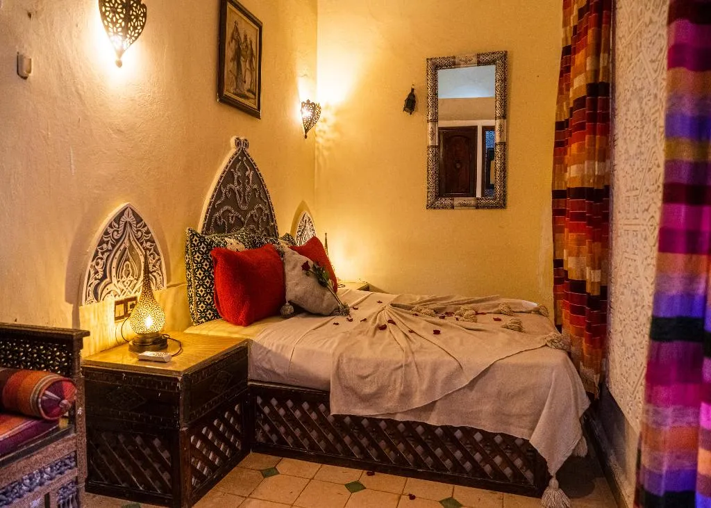 DOUBLE ONE BEDROOM ONE BATHROOM Room, Riad Dar El Bacha, Marrakech