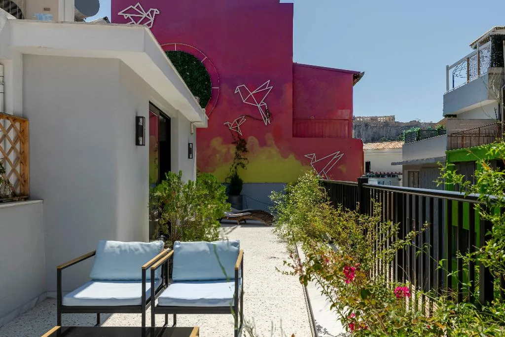DOUBLE WITH BALCONY WITH VIEWS Room, Parea, Athens