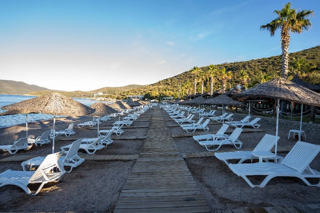 Beach, Latanya Park Resort, Bodrum