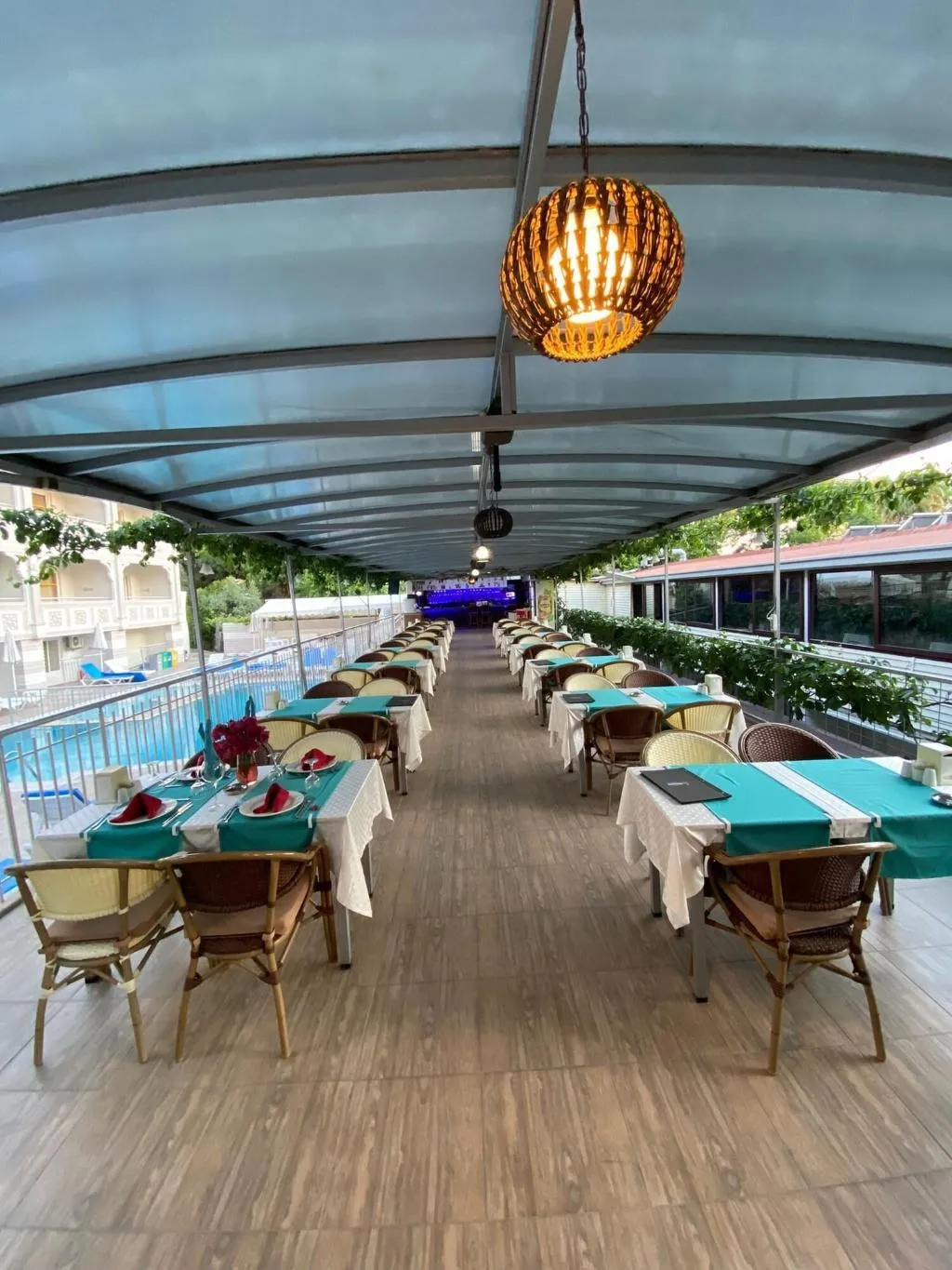 Terrace, Side Miami Beach Hotel, Antalya