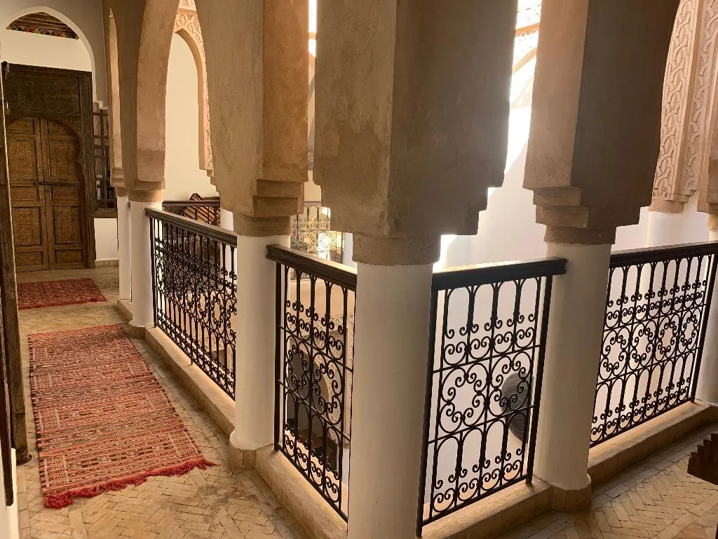 Lobby, Riad Laksiba, Marrakech