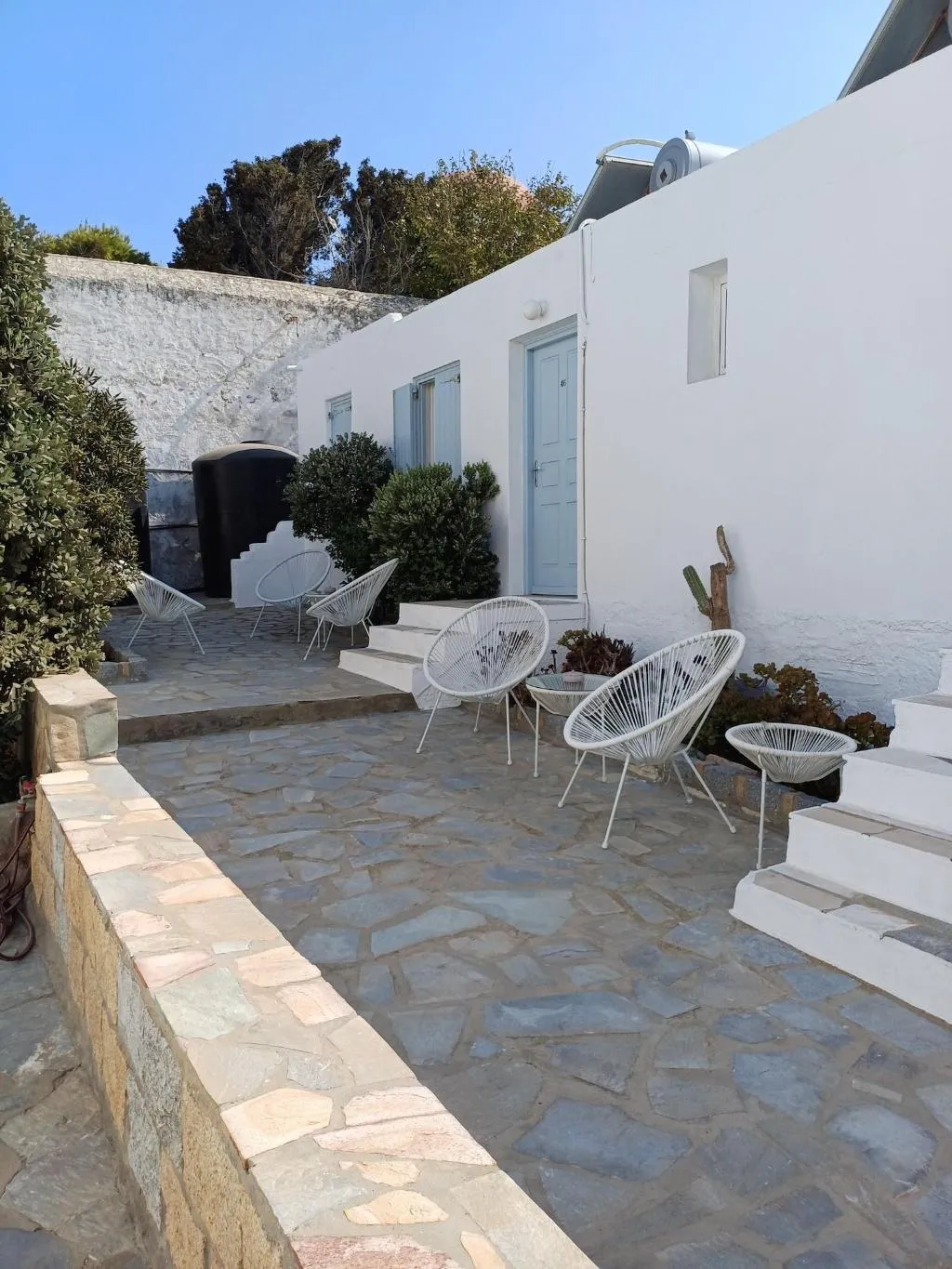 General view, Manos Rooms, Mykonos