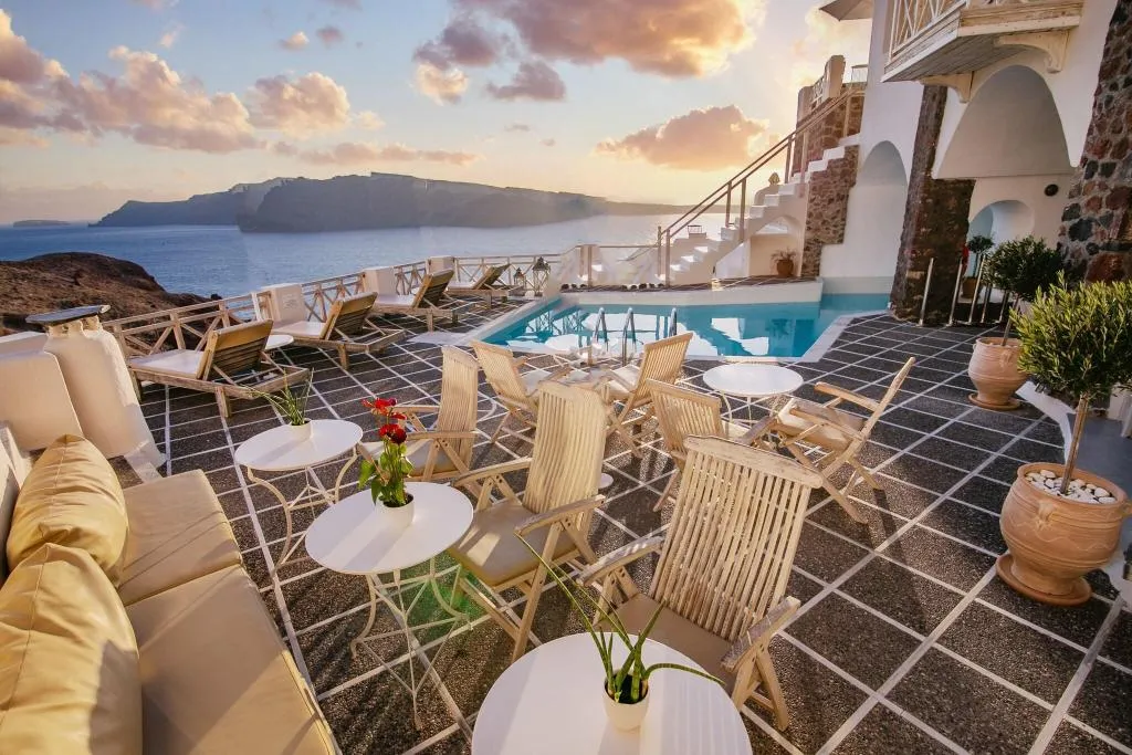 Pool, Oia Mare Villas, Santorini