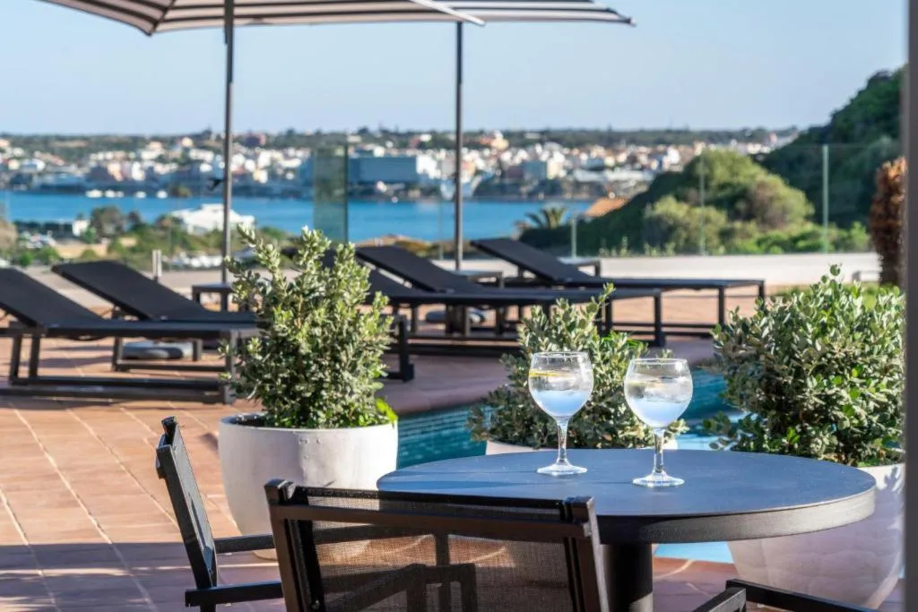 Terrace, Cala Llonga Hotel Menorca, Menorca