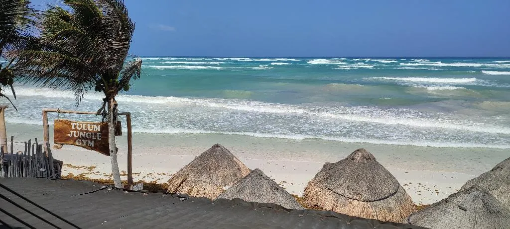Beach, Villa Las Estrellas Tulum - located at party zone, Cancun Area