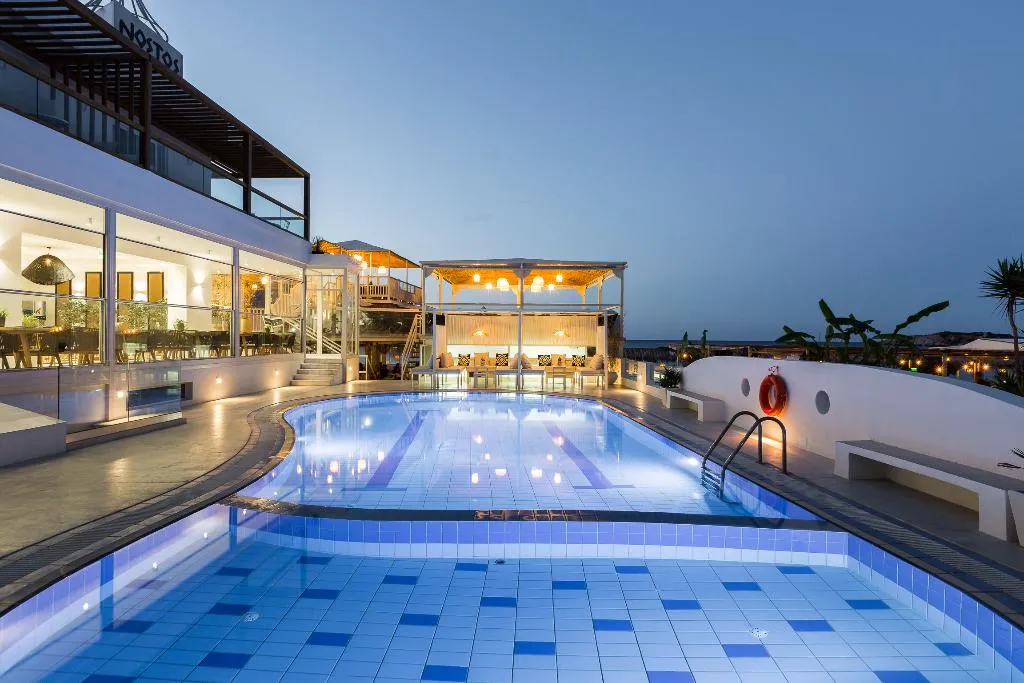 Pool, Nostos Beach Boutique Hotel, Crete