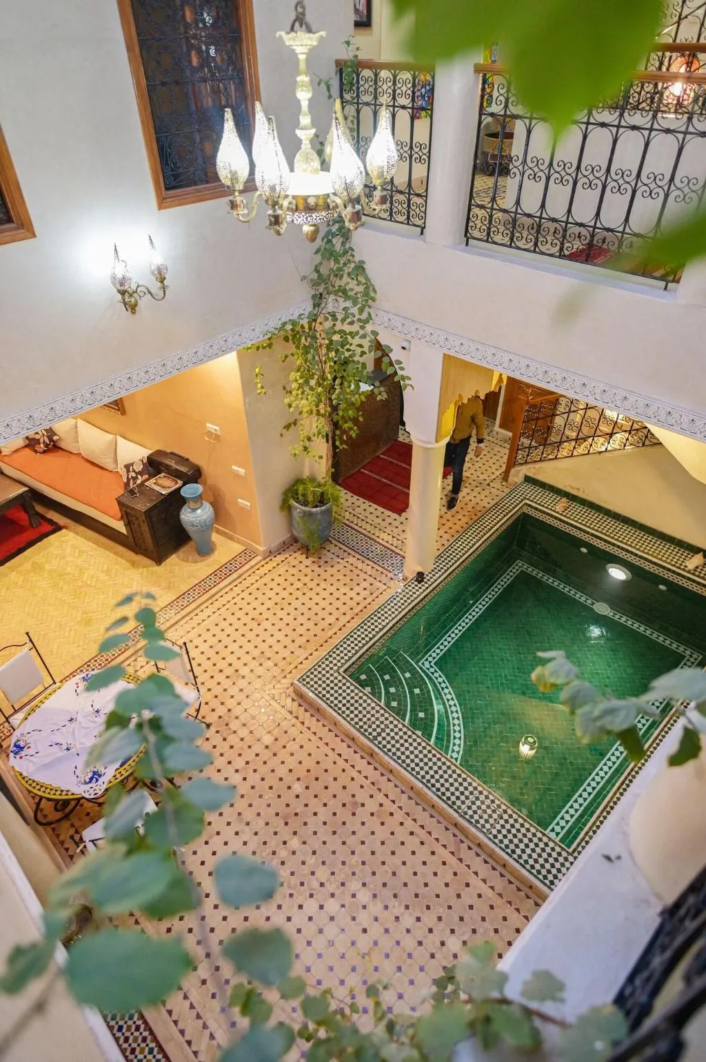 General view, Riad Zahri, Marrakech