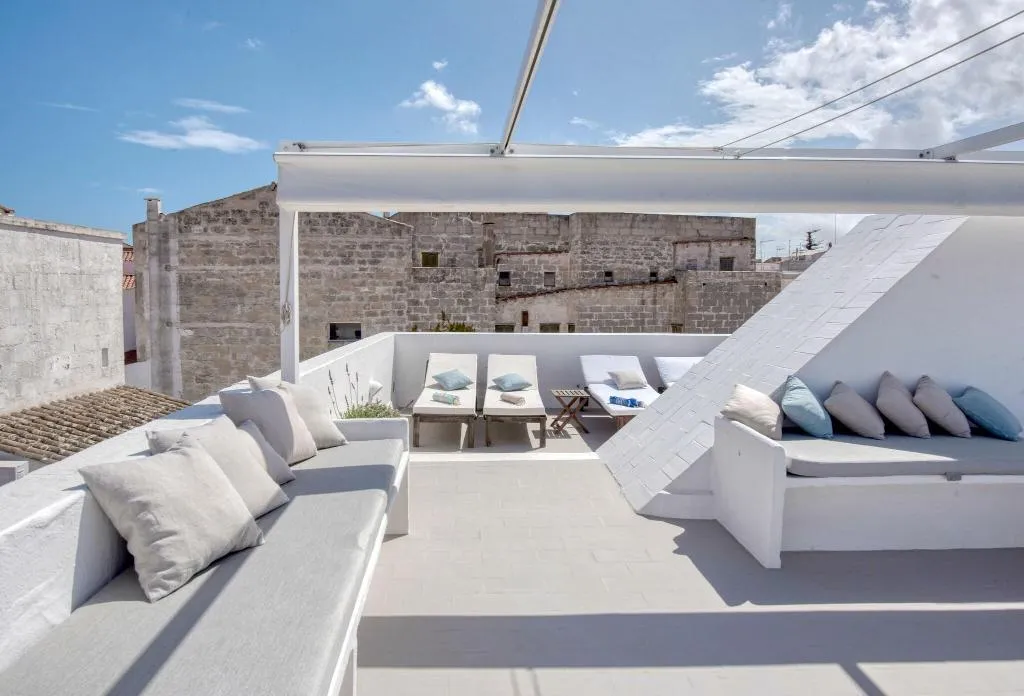 Terrace, Casa Albertí Boutique Hotel, Menorca
