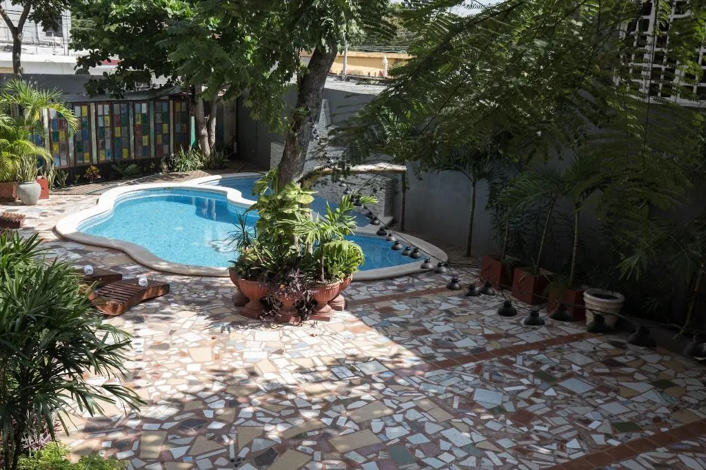 Terrace, Casa Colonial Vintage Hotel, Cancun Area