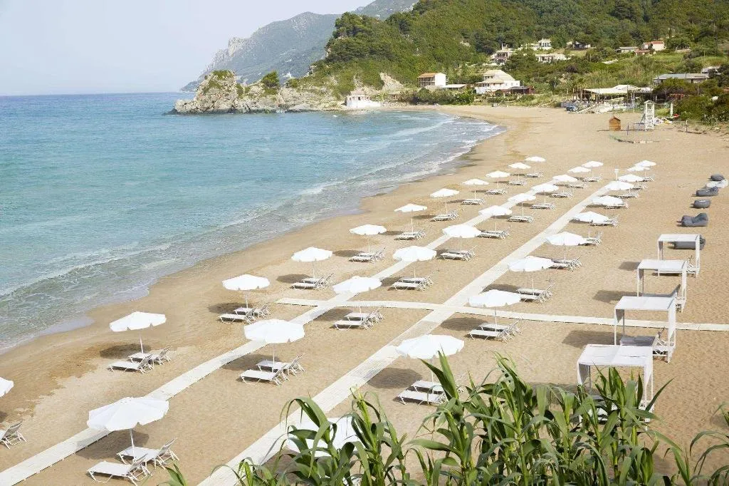 Beach, Pelekas Monastery, Corfu