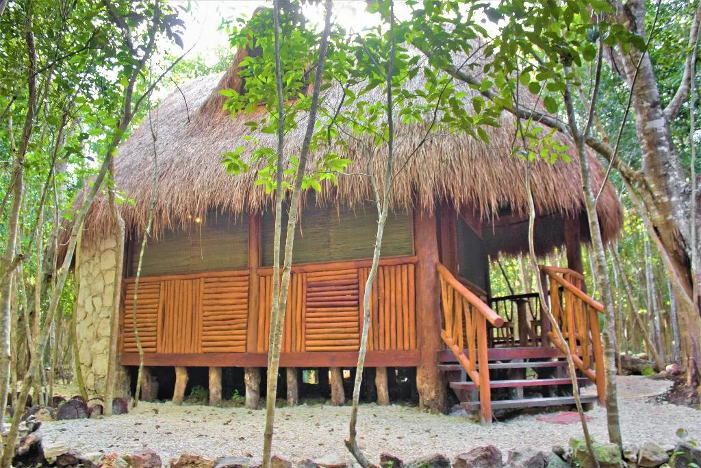 QUADRUPLE KING SIZE BED Room, Aldea Maya-Ha Cabañas Con Cenotes, Cancun Area