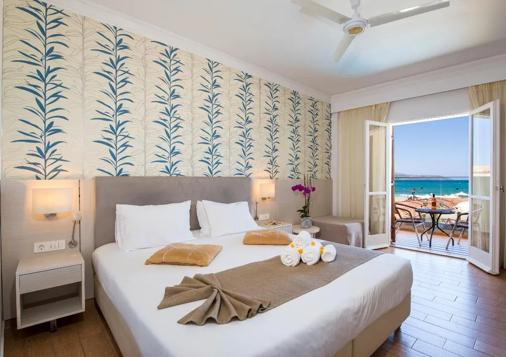 Double or Twin SEA VIEW Room, Kalyves Beach, Crete