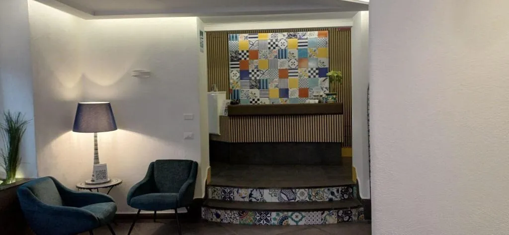 Lobby, Hotel Airone Napoli, Naples