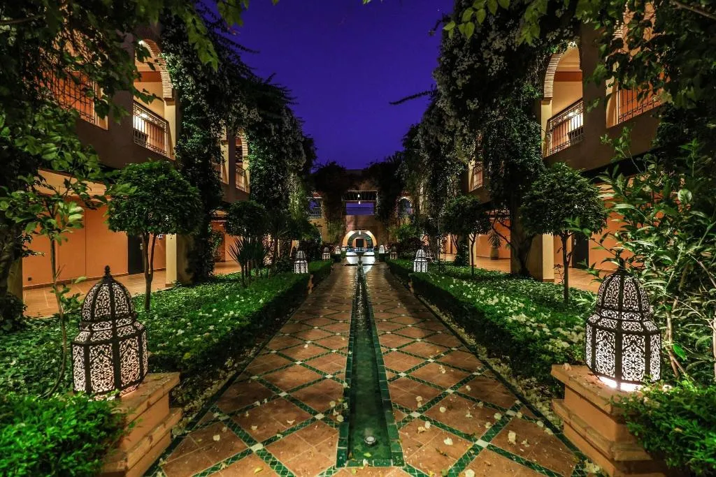 Terrace, Tikida Golf Palace, Agadir
