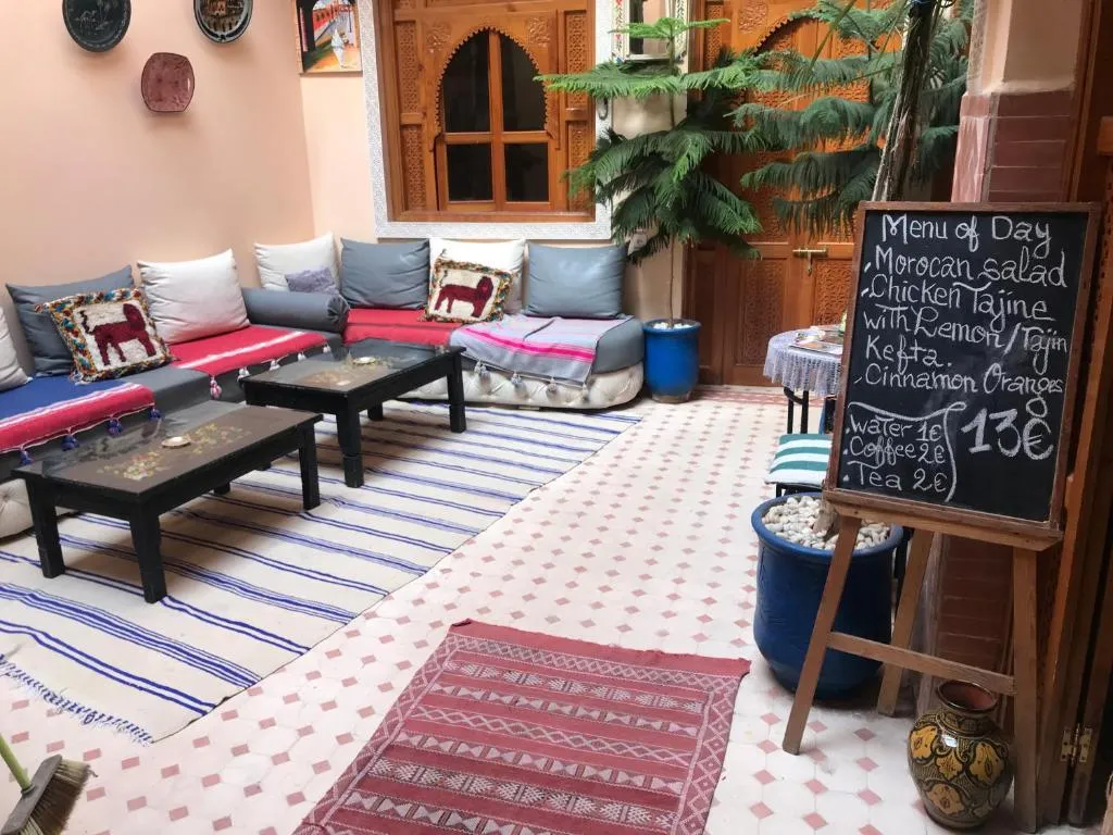 General view, Riad Jnan Adam, Marrakech