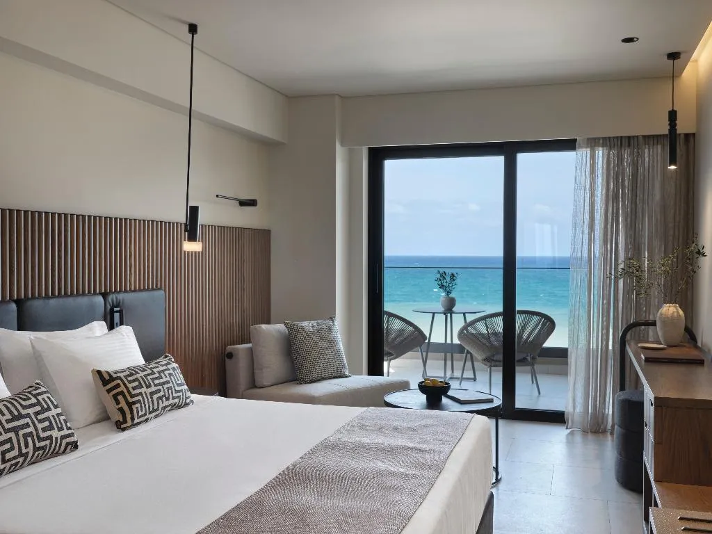 JUNIOR SUITE SEA VIEW Room, Rocca A Mare Heraklion - Handwritten Collection, Crete
