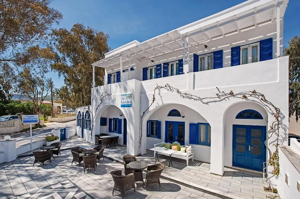General view, Hotel Eucalyptus, Santorini