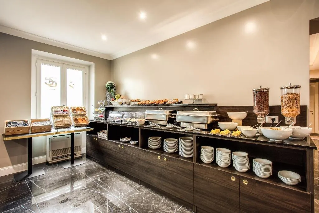 Restaurant, Hotel 55 Fiftyfive, Rome
