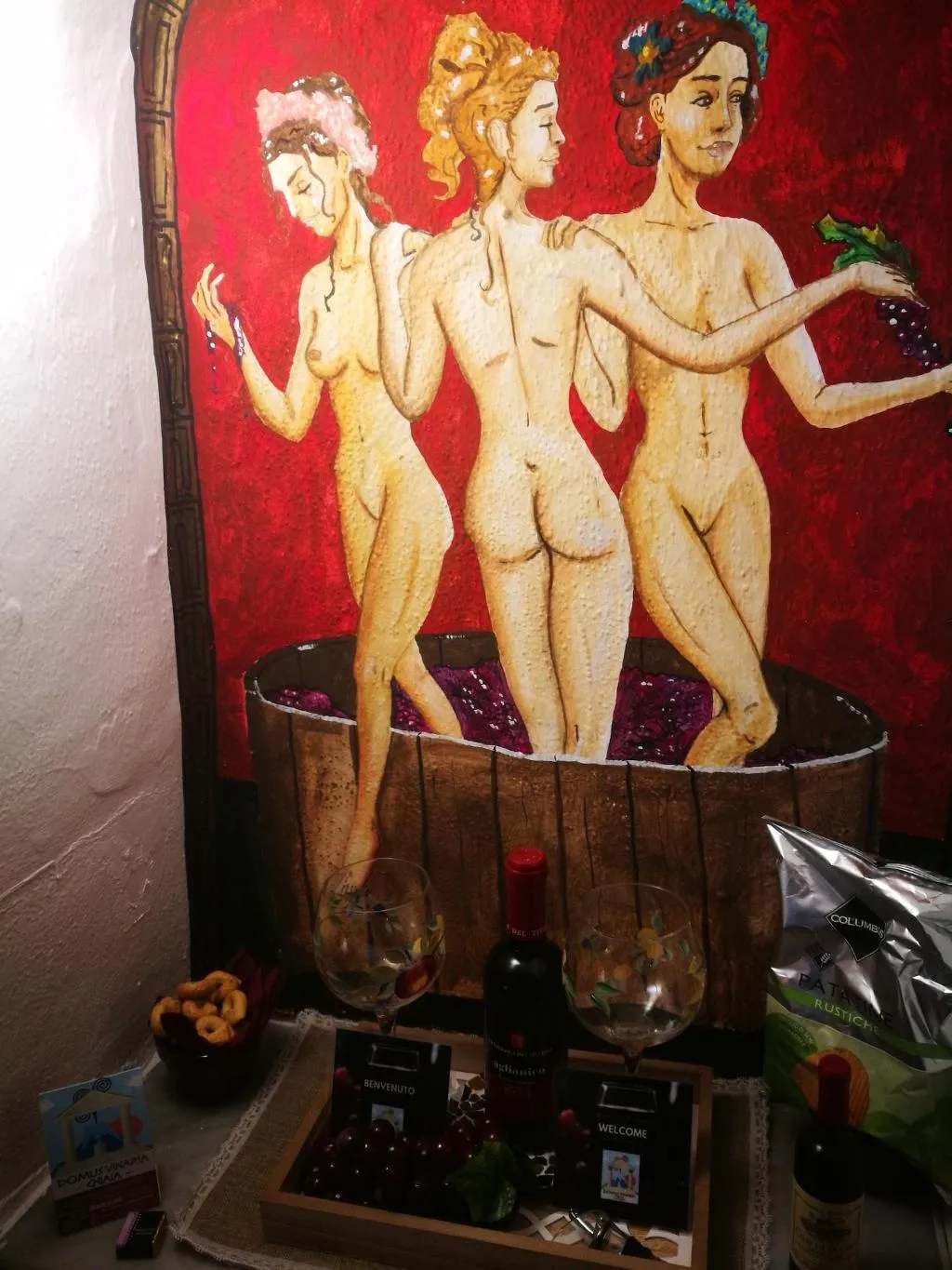 Room, B&B Domus Vinaria, Naples