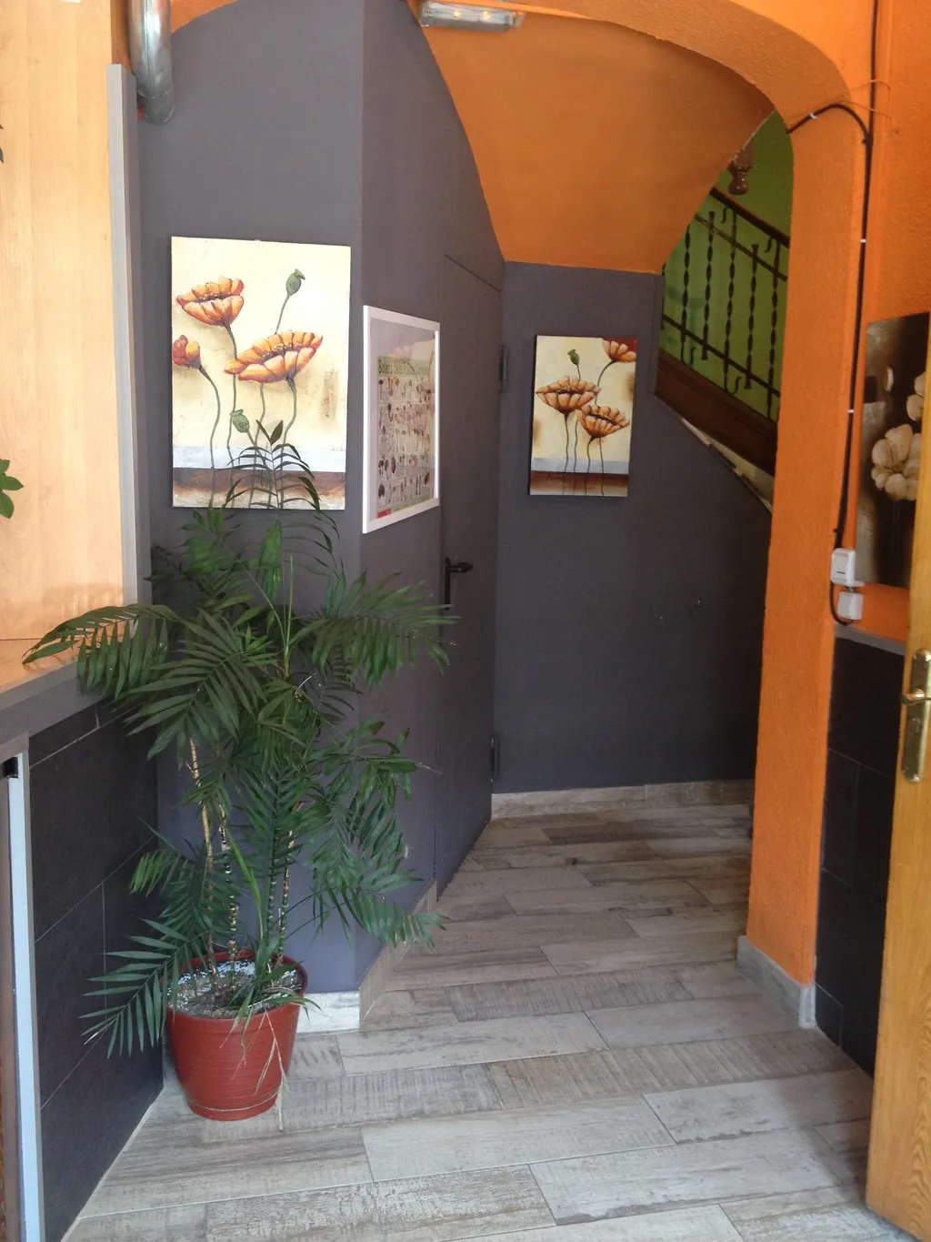 Lobby, Hostal Porta De Nuria, Barcelona