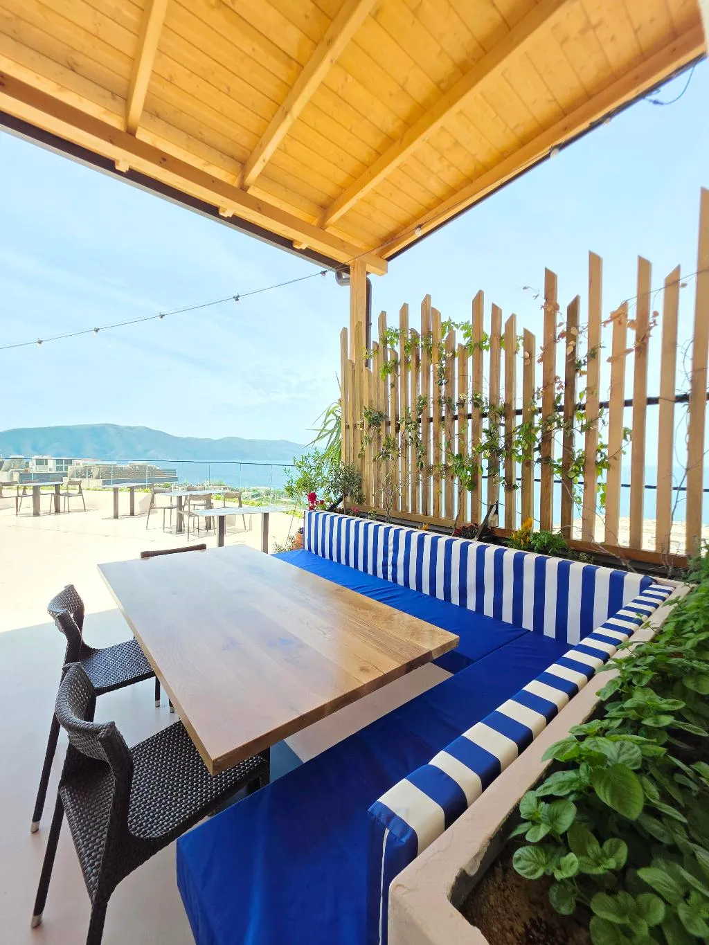Terrace, Valza Boutique Hotel, Kavaje
