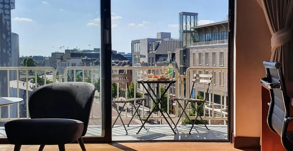 Terrace, Leonardo Hotel Utrecht City Center, Amsterdam