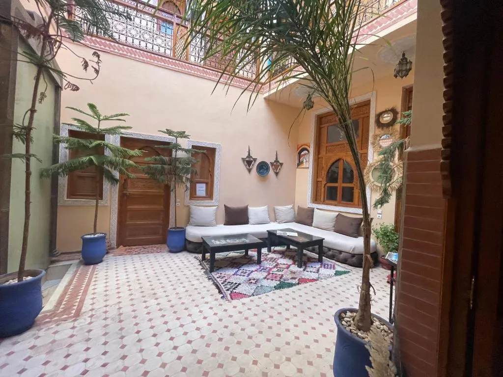 General view, Riad Jnan Adam, Marrakech