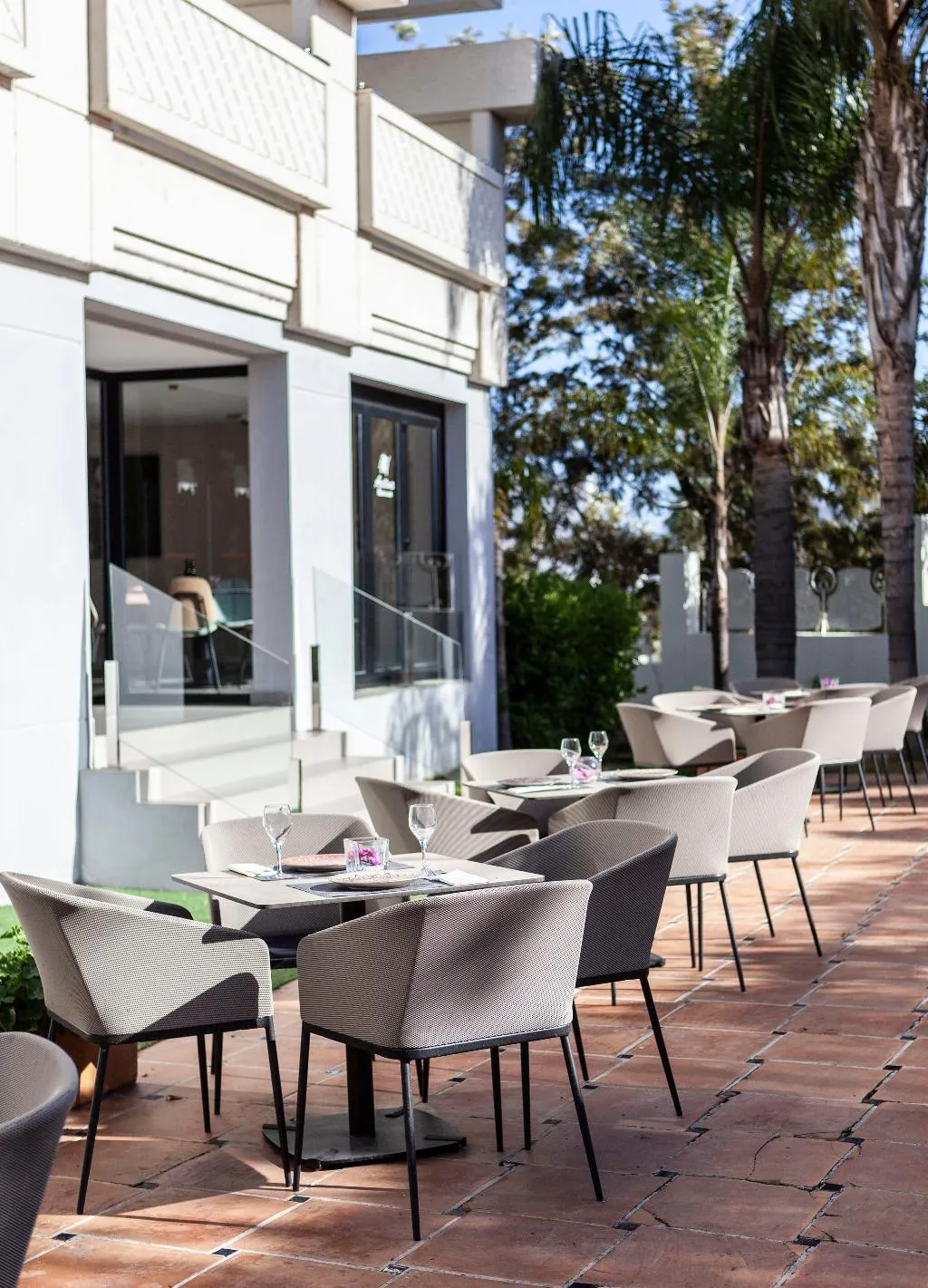 Terrace, Alanda Hotel Marbella, Costa Del Sol