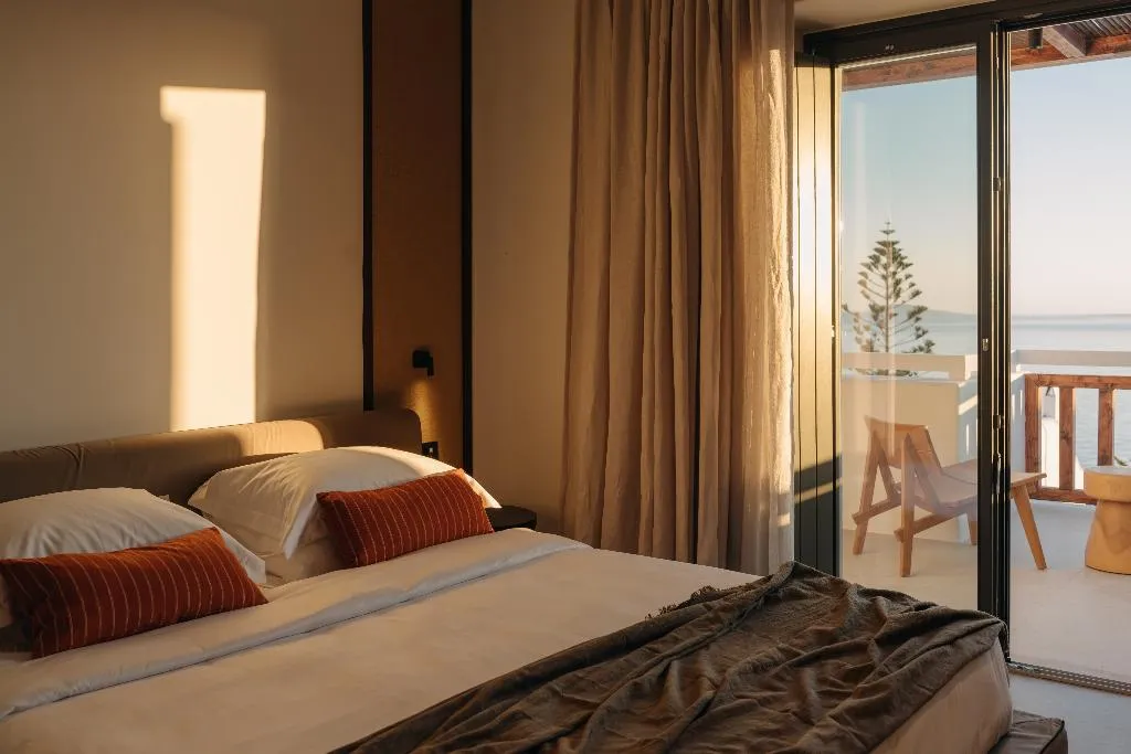 JUNIOR SUITE SEA VIEW Room, Bard De Sol, Mykonos