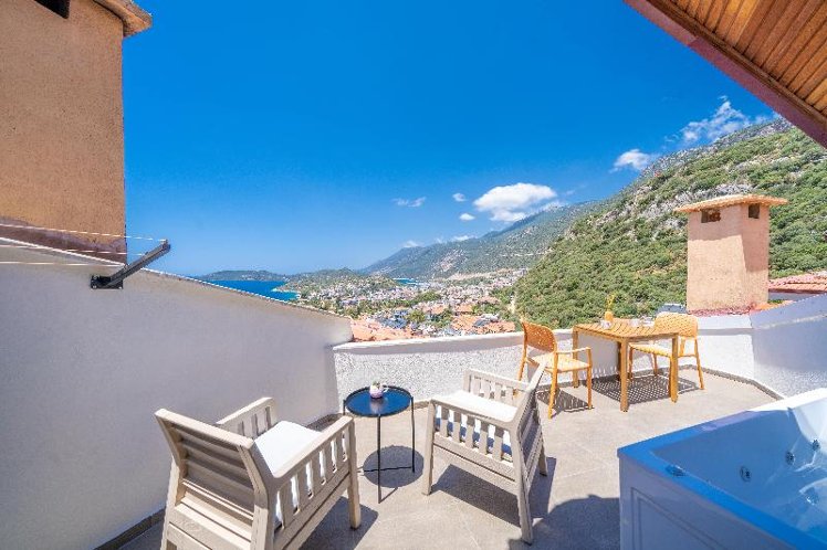 STUDIO SEA VIEW WITH BALCONY Room, Bella Kas, Dalaman
