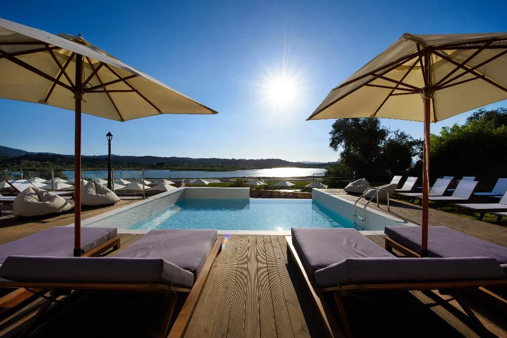 Pool, The Royal Grand Hotel, Corfu