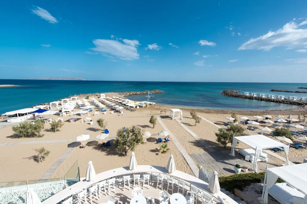 Beach, Knossos Beach Bungalows & Suites, Crete
