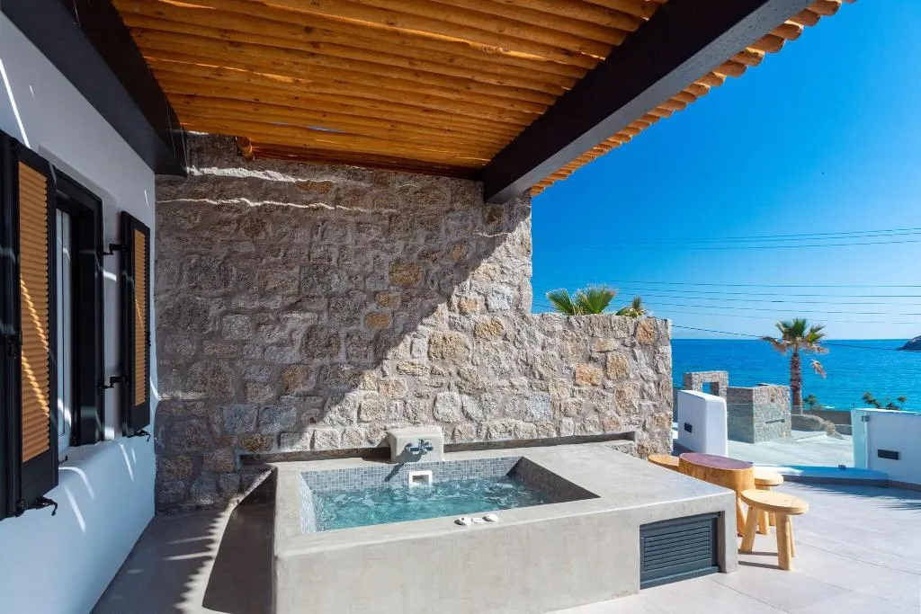 Terrace, Tropicana Hotel, Mykonos