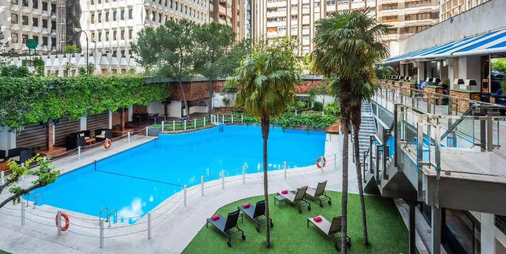 Pool, Melia Castilla, Madrid