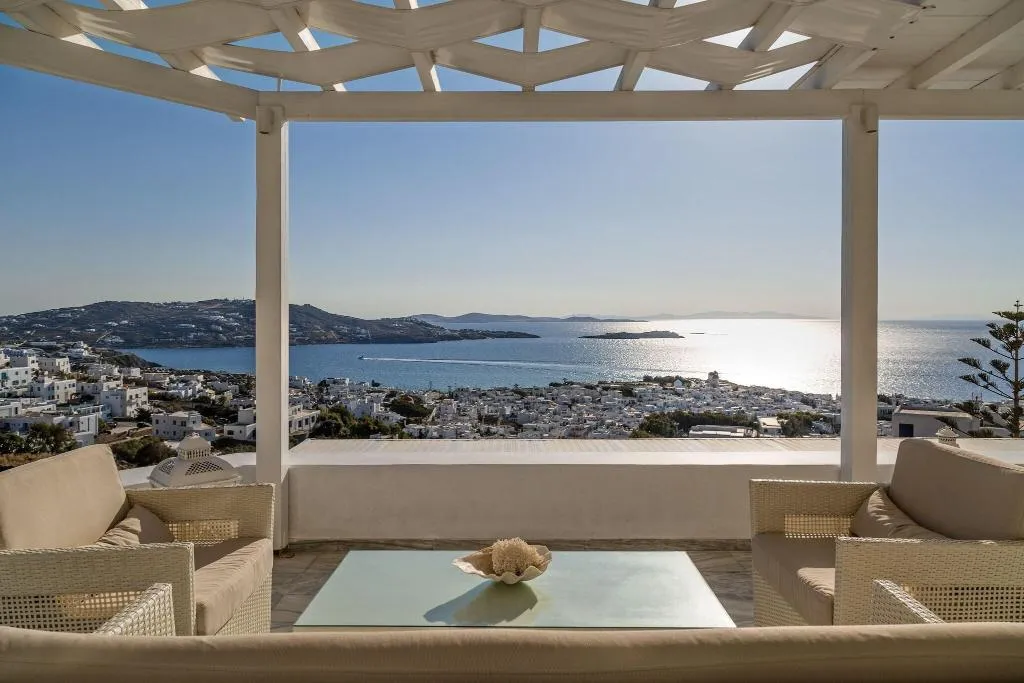 General view, Alkyon, Mykonos
